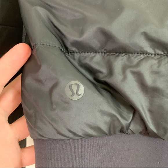 Lululemon womens black non stop full zip reversible bomber jacket 6 - Picture 9 of 14